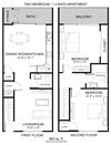 2BR 1.5Bath Floor Plan 2BR 1.5Bath Floor Plan